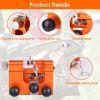 Chainsaw Chain Sharpening Jig Universal Chainsaw Sharpener Kit Hand Crank Chain Sharpener for Electric Saw for Lumberjack Garden Worker