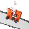 Chainsaw Chain Sharpening Jig Universal Chainsaw Sharpener Kit Hand Crank Chain Sharpener for Electric Saw for Lumberjack Garden Worker